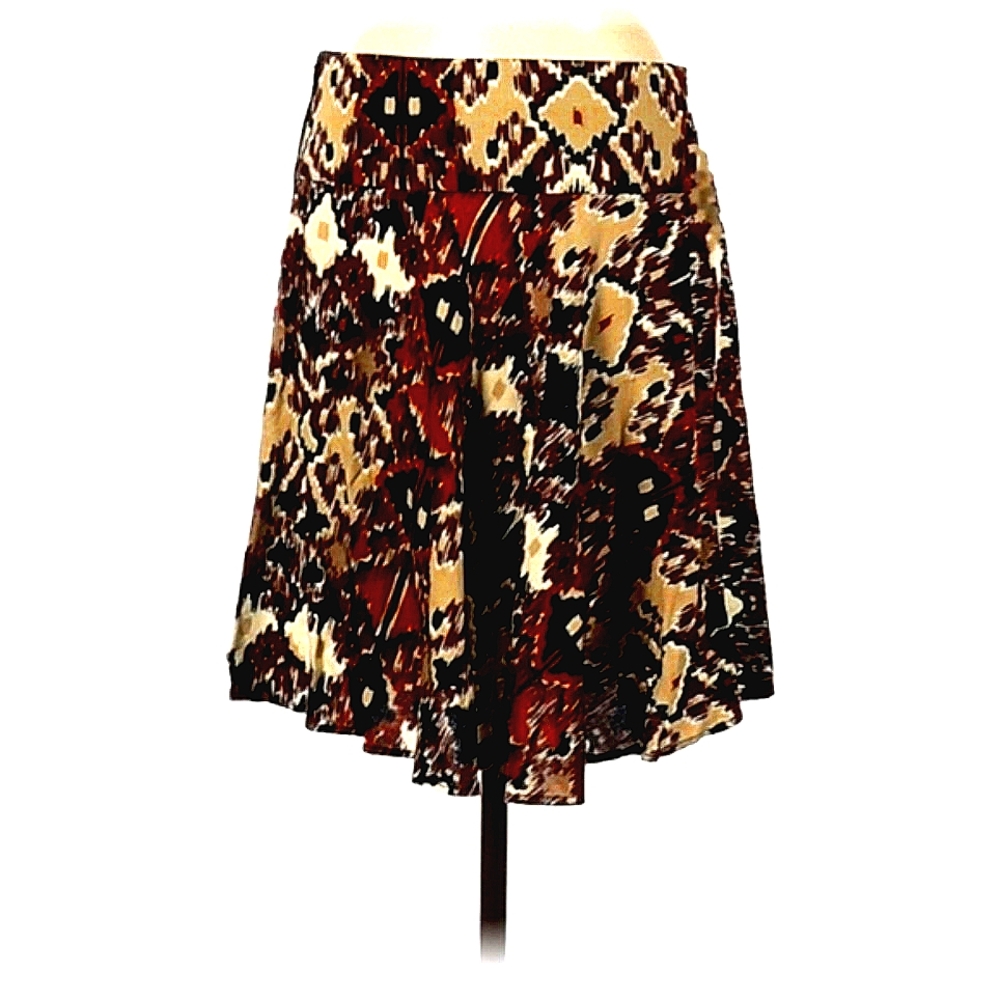 🤩 Vintage H&M Print  Skirt- Knee Length. Perfect For Fall With Boots! - Picture 2 of 10